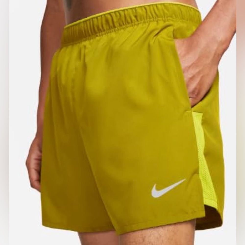 Nike Challenger Dri-FIT 5” Brief-Lined Running Shorts Green DV9363-390 Size 2XL